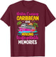 Besties Cruising Caribbean 2026 Making Memories T-Shirt - T-Shirt | Maroon