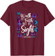 Christian Bible Verse Quote Butterfly 2 Corinthians 5 7 T-Shirt - T-Shirt | Maroon