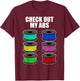 Funny 3D Printing Designs Women ABS Printer Filament T-Shirt - T-Shirt | Maroon