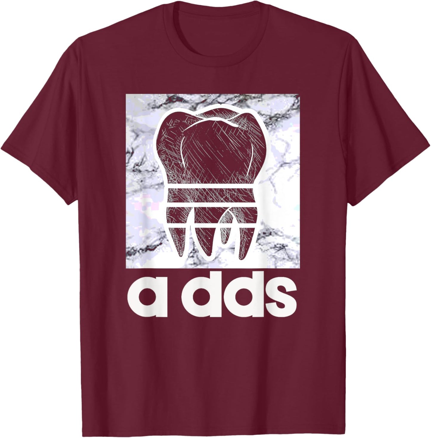A Dds T-Shirt - T-Shirt | Maroon