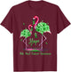 Flamingo Bile Duct Cancer Awareness T-Shirt - T-Shirt | Maroon