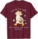 Sorry I'm Late His Timing Not Mine Ecclesiastes 3:1 Sheep T-Shirt - T-Shirt | Maroon