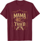 Mama-Tried Renegade Outlaw Music Lovers Country T-Shirt - T-Shirt | Maroon