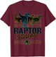 Jurassic World: Camp Cretaceous Raptor Squad T-Shirt - T-Shirt | Maroon