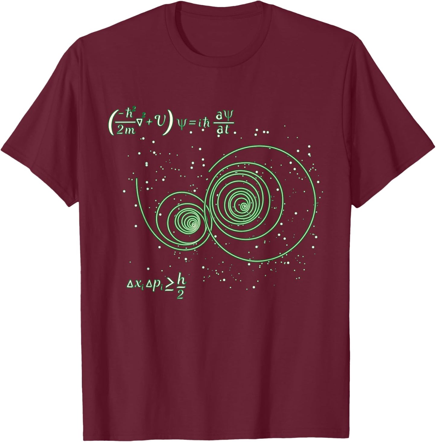 Boson Quantum Theory Quantum Mechanics Physics Theory T-Shirt - T-Shirt | Maroon