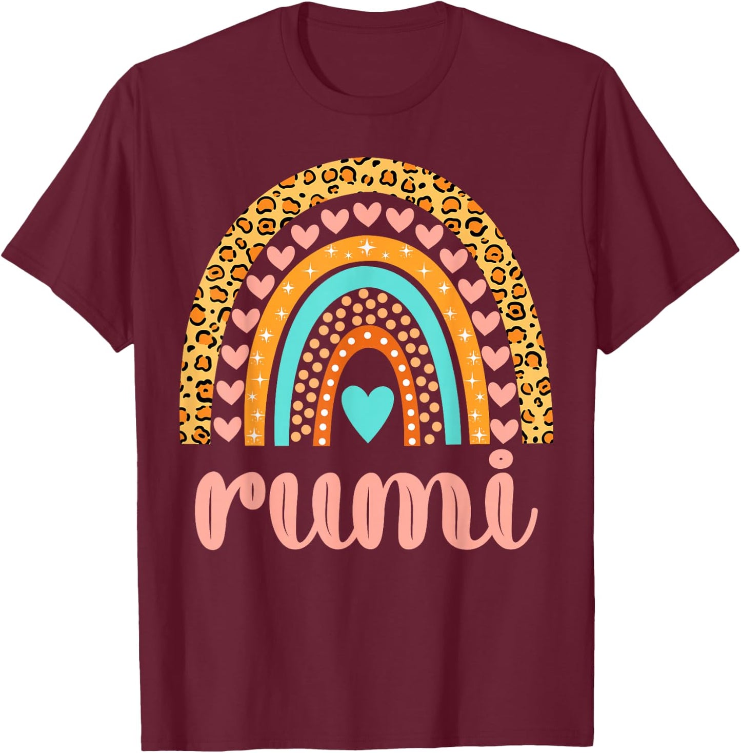 Rumi Rumi Name Birthday Shirt Gift T-Shirt - T-Shirt | Maroon