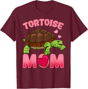 Turtle Mama Mama T-Shirt - T-Shirt | Maroon