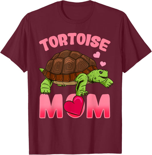Turtle Mama Mama T-Shirt - T-Shirt | Maroon