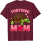 Turtle Mama Mama T-Shirt - T-Shirt | Maroon