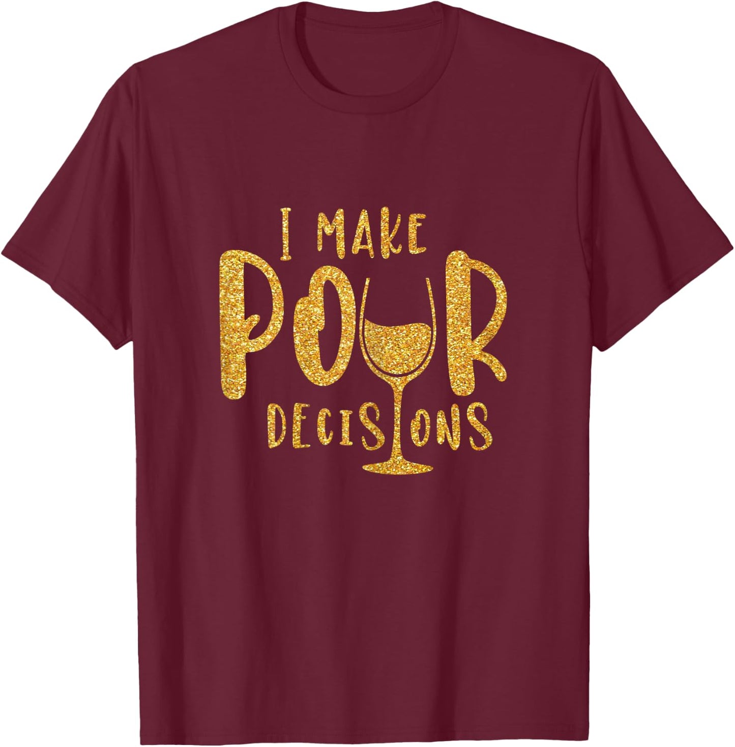 JGA Party Ich treffe Casting Decisions Team Crew T-Shirt - T-Shirt | Maroon
