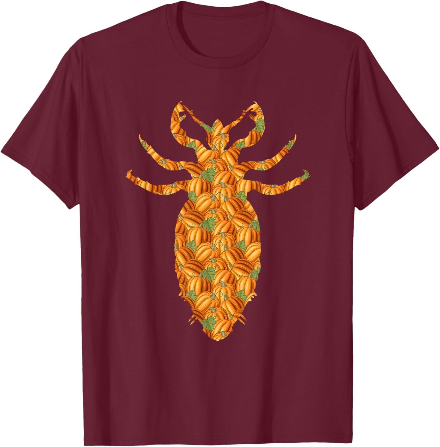 Louse Easy Halloween Costume Insect Lice DIY Outfit Gift T-Shirt - T-Shirt | Maroon