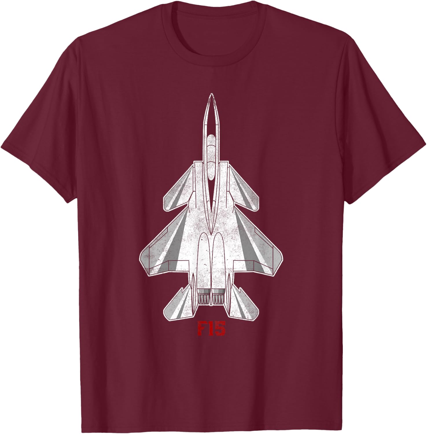 Military Aircraft F-15 Eagle Pilot Gifts Shirt USAF Flyboy T-Shirt - T-Shirt | Maroon