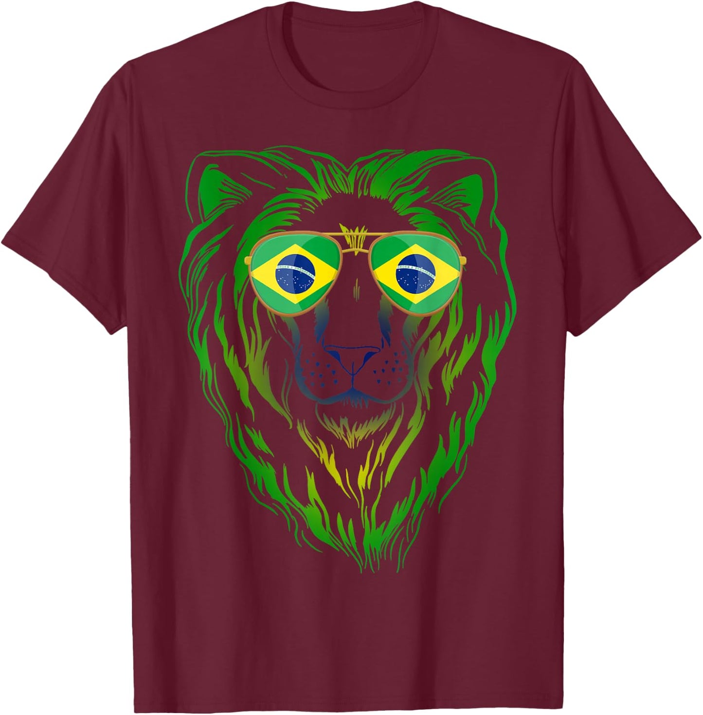 Brazil T-Shirt - T-Shirt | Maroon