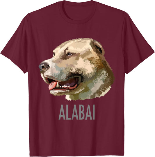 Alabai Dog shirt T-Shirt - T-Shirt | Maroon