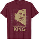 Dream Like A King, Dream Like Martin Black History Pride T-Shirt - T-Shirt | Maroon