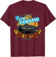 Dirt Late Model T Shirt | Racing Fanatic T-Shirt - T-Shirt | Maroon
