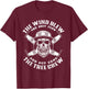 Funny Lumberjack Tree Climber Arborist T-Shirt - T-Shirt | Maroon