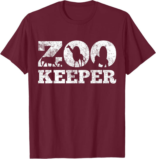 Zoowart Safari T-Shirt - T-Shirt | Maroon