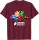 Heroes of Robloxia T-Shirt - T-Shirt | Maroon