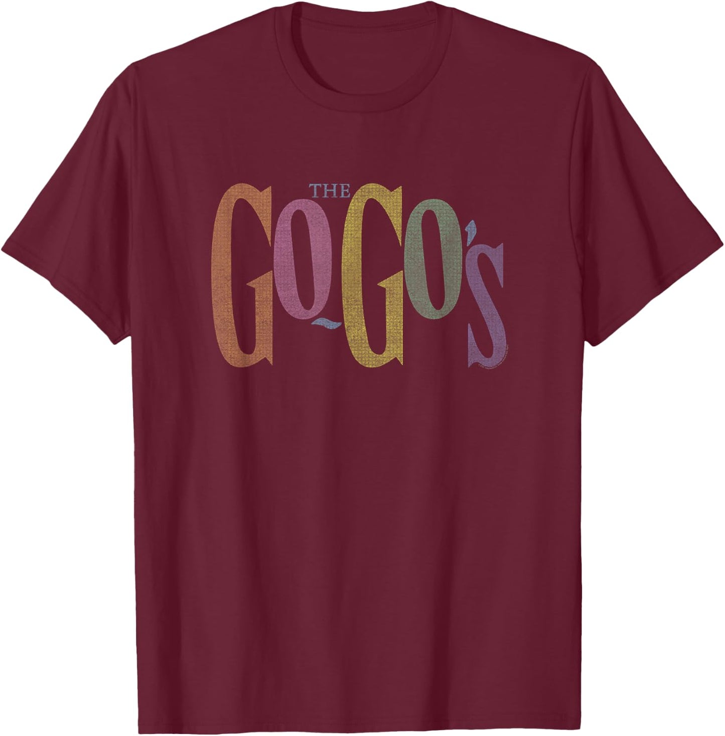 The Go-Go's - Just The Go-Go's Logo T-Shirt - T-Shirt | Maroon