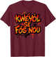 Creole Day St. Lucia, Jounen Kweyol Dominica Boys, Kids T-Shirt - T-Shirt | Maroon