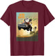 The Bad Guys Group Getaway Car Poster T-Shirt - T-Shirt | Maroon