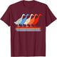 Runner duck lovers runner ducks T-Shirt - T-Shirt | Maroon