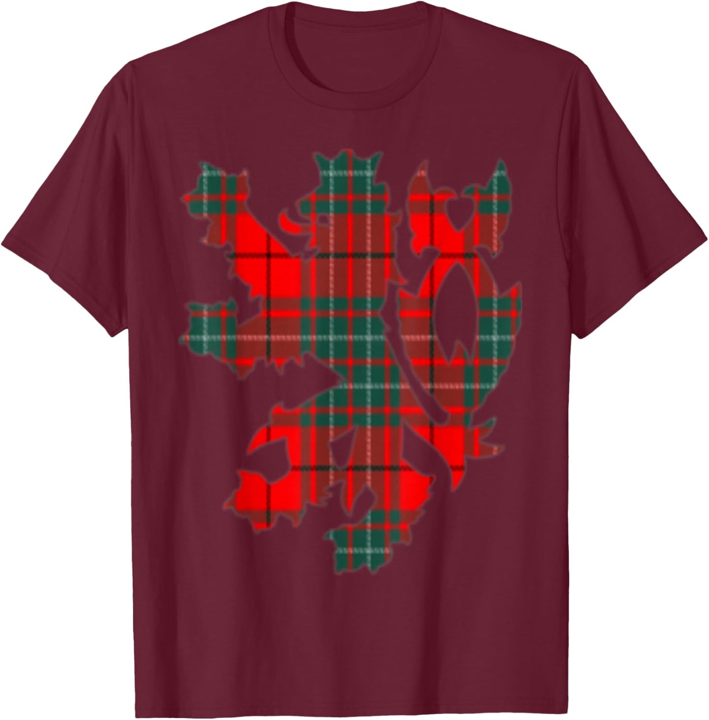 Clan Cumming Tartan Scottish Family Name Scotland Pride T-Shirt - T-Shirt | Maroon