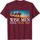 Desert Christian Men Gift Holy Bible Christianity Prayer T-Shirt - T-Shirt | Maroon