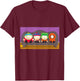 South Park Gang On A Couch T-Shirt - T-Shirt | Maroon