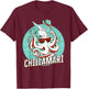 Chillamari Calamari Squid T-Shirt - T-Shirt | Maroon