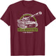 M110 Self-Propelled Howitzer T-Shirt - T-Shirt | Maroon