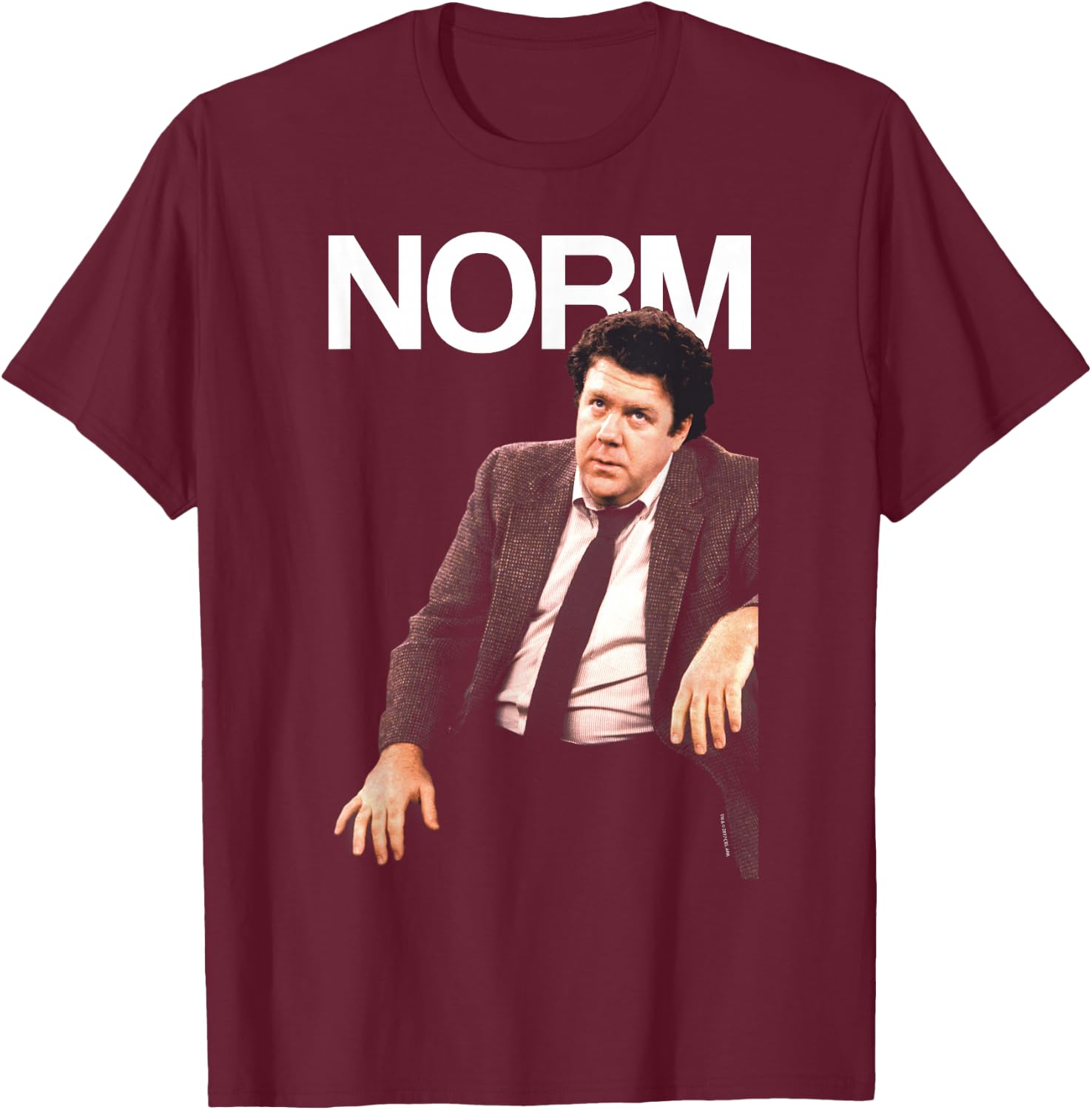 Cheers Norm T-Shirt - T-Shirt | Maroon