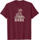 Moon Astronaut Dibs Artemis Lunar Mission Space Science Art T-Shirt - T-Shirt | Maroon