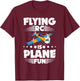 RC Aircraft Flyer RC Plane Model Test Pilot T-Shirt - T-Shirt | Maroon