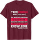 Funny Help Desk Gifts For Technical Support Tech Support Definition, Help Desk T-Shirt - T-Shirt | Maroon