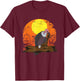 Carrion Vulture Scavenger Bird Animal Vulture T-Shirt - T-Shirt | Maroon