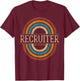 Recruiter Vintage Retro T-Shirt - T-Shirt | Maroon