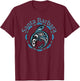 Santa Barbara Vintage Tribal Fish Gift T-Shirt - T-Shirt | Maroon