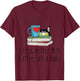 Life is Better With Coffee Cats and Books Reading Lover T-Shirt - T-Shirt | Maroon