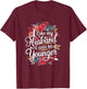I Like My Husband A Little Bit Younger Funny Wife Marriage T-Shirt - T-Shirt | Maroon