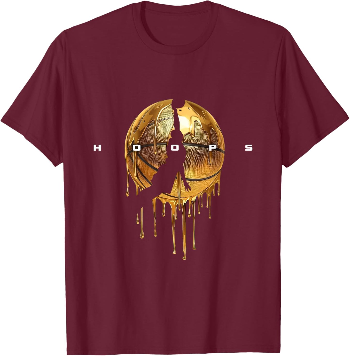 Basketball T-Shirt - T-Shirt | Maroon