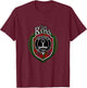 Ross Clan Crest | Scottish Clan Ross Family Crest Badge T-Shirt - T-Shirt | Maroon