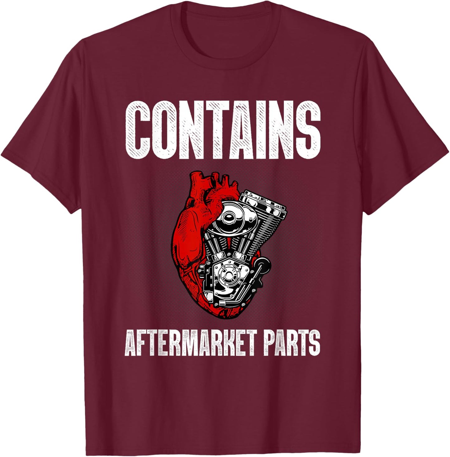Cool Heart Surgery Art Men Women Recovery Pacemaker Survivor T-Shirt - T-Shirt | Maroon