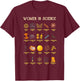 Women In Science T-Shirt - T-Shirt | Maroon