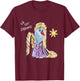 Disney Olaf Presents Tangled Rapunzel We Got Dreams T-Shirt - T-Shirt | Maroon