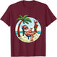 Christmas on the beach Christmas in July Men Women T-Shirt - T-Shirt | Maroon