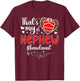That's My Nephew Band Aunt Marching Band Auntie T-Shirt - T-Shirt | Maroon