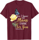 Christian Bible Verse Butterfly Rose Flower Jeremiah 29:11 T-Shirt - T-Shirt | Maroon