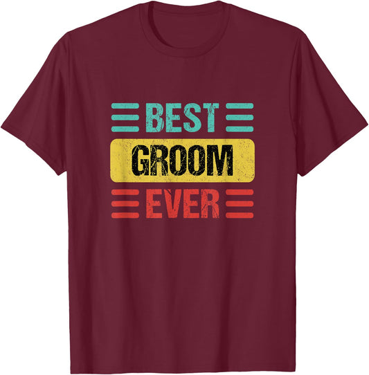 Groom T-Shirt - T-Shirt | Maroon